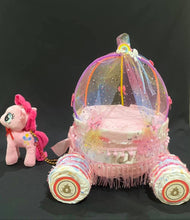 Load image into Gallery viewer, Cinderella's carriage with My little Pony