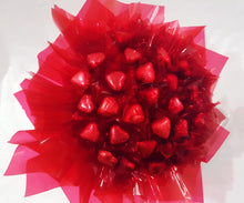 Load image into Gallery viewer, Red hearts Chocolate bouquet