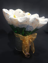 Load image into Gallery viewer, Teddy &amp; Calla Lily Bouquet
